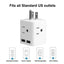 Cruise Essentials Multi Outlet | 2 USB |4 AC Cruise Ship Approved - KatyMedSolutions