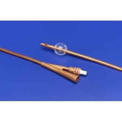 2-Way Silicone-Elastomer Coated Latex Foley Catheter 20Fr 16"