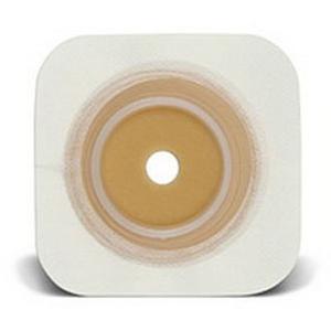 ConvaTec SUR-FIT Natura Durahesive Skin Barrier, Up to 3/4" Cut-to-Fit, 1-1/4" Flange, Tape Collar 4-1/2" x 4-1/2"