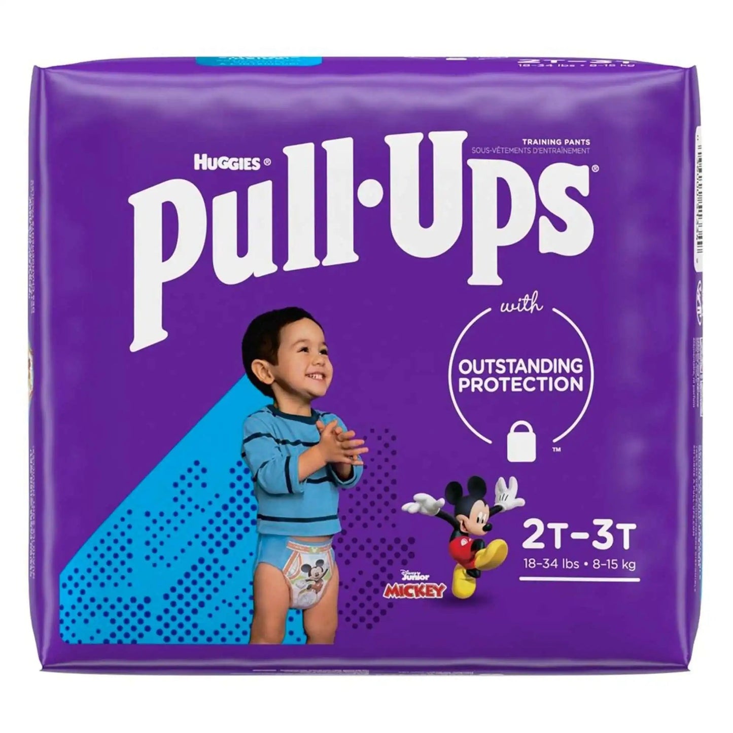 Huggies Pull-Ups Learning Designs Training Pants, 2T to 3T, 74 per Box - KatyMedSolutions