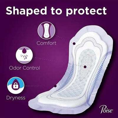 Kimberly Clark Poise Ultra With Side Shields Superabsorbent Discreet and Portable - KatyMedSolutions