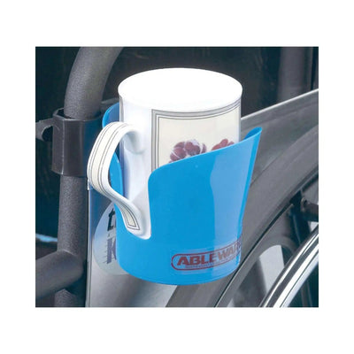 Maddak Cup Holder, For Use With Wheelchair, 2.52 in. Dia. x 5.98 in. H, Plastic - KatyMedSolutions
