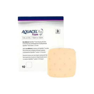 Non-Adhesive Hydrofiber Foam Dressing,  6" x 6"