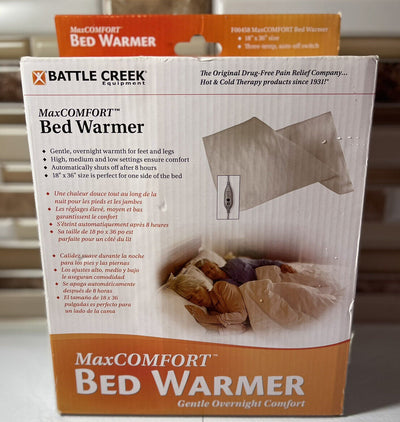 Battle Creek MaxCOMFORT Bed Warmer Bed Warmer Each 1