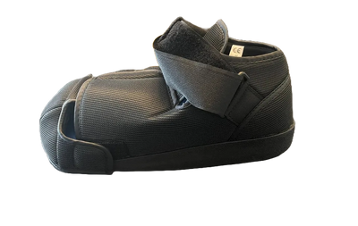 Pressure Relief Shoe ProCare Diabetic Offloading |Small | Unisex | Black |Size Male 4 to 6, Female 6.5 to 8.5