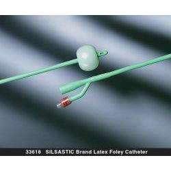 Silastic Foley Catheter, 14 Fr., Short - KatyMedSolutions