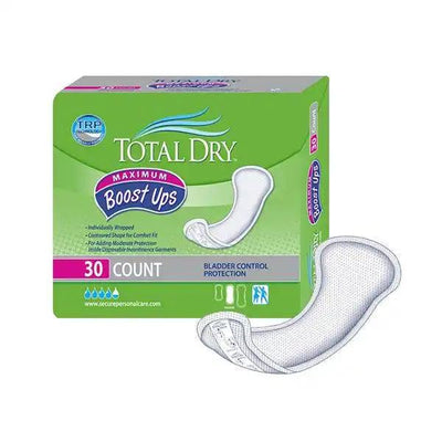 TotalDry Booster Pads Maximum, 13.75" Long - KatyMedSolutions