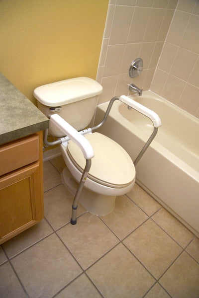 Essential Medical Supply Adjustable Toilet Safety Rails