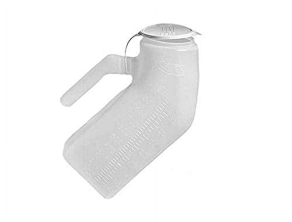 Carex Portable Urinal For Men - Male Urinal and Travel John - Plastic Urinal- KatyMedSolutions