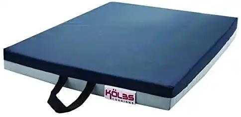 Kölbs Gel Supreme Wheelchair Seat Cushion, 22 X 18 X 3 Inch, Blue/Gray- KatyMedSolutions