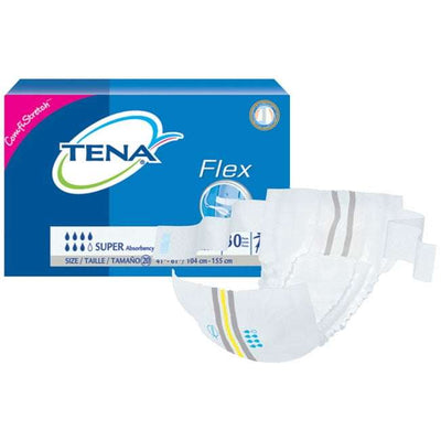 Tena Proskin Flex Super Belted Incontinence Briefs Size 20 41" - 61"