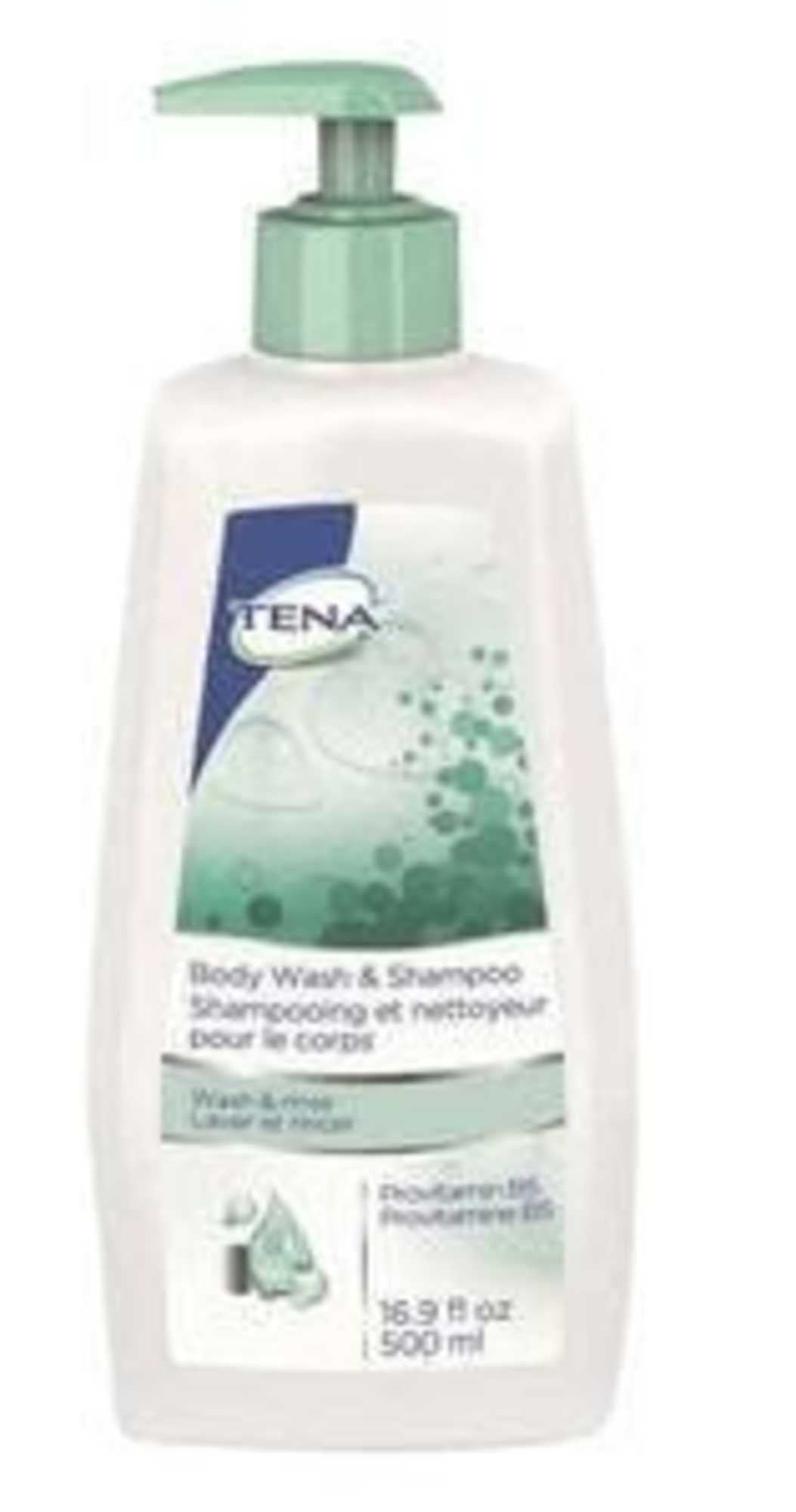 TENA Shampoo and Body Wash 16.9 oz. Pump Bottle Scented One count - KatyMedSolutions