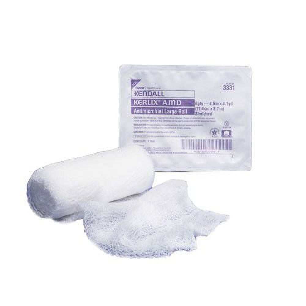 Kendall Kerlix Sterile Gauze Rolls ''White, 4.5 x 4.1 yds, Sterile, 8 Pack''- KatyMedSolutions