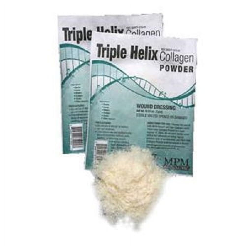 MPM Medical Triple Helix Collagen Dressing, 100% Type 1 Collagen 1g Powder-Each- KatyMedSolutions