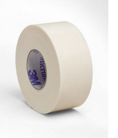 Microfoam Surgical Medical Tape, Elastic Foam Tape, 1 Inch X 5-1/2 Yards, 3M 1528-1 - Each- KatyMedSolutions