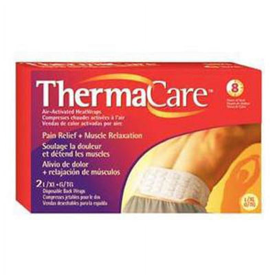 Thermacare Air-Activated Heat Wraps LG/XLG,Back and Hip-Box of 2- KatyMedSolutions