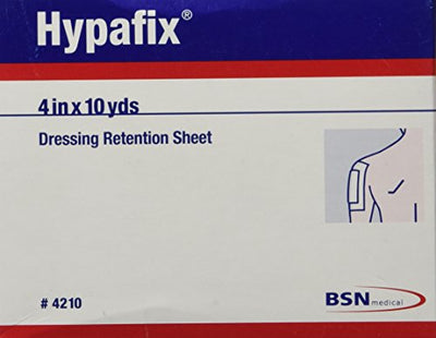 Hypafix Dressing Retention Tape 4" x 10 Yards, 1 Roll