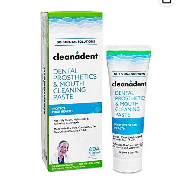 Dr. B Dental Solutions Cleanadent Denture & Gum Paste- KatyMedSolutions