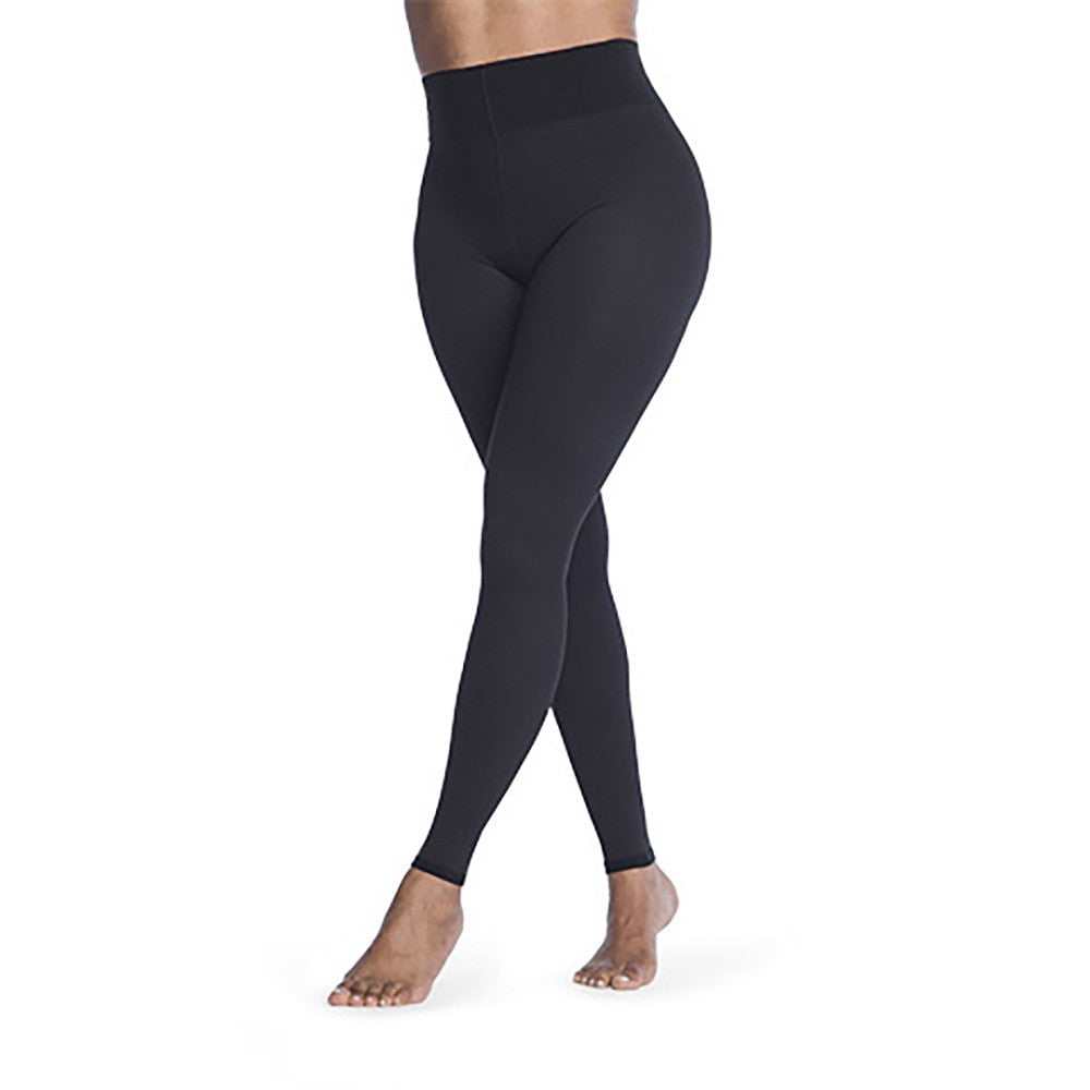 Sigvaris Well Being 170 Soft Silhouette Leggings - 15-20 mmHg Black B- KatyMedSolutions