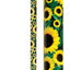 Essential Medical Supply Couture Offset Fashion Cane with Matching Standing Super Big Foot Tip, Sunflower Style- KatyMedSolutions