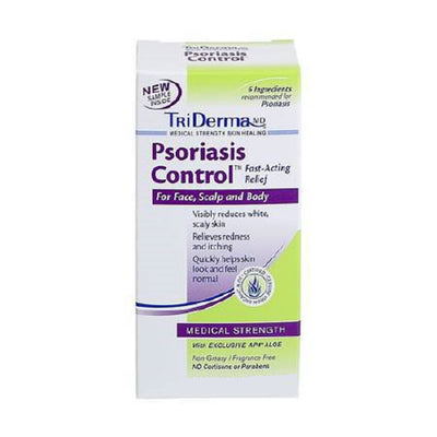 TriDerma Psoriasis Control Cream, Fragrance-Free, Paraben-Free, 2.2 oz. Tube | 1 Each