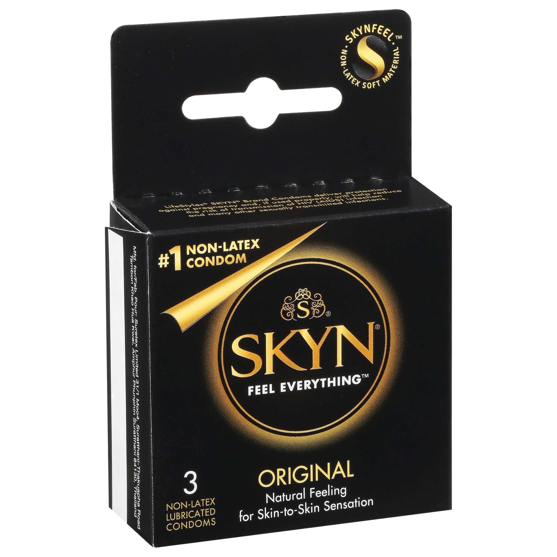 Non-Latex Lubricated Condoms