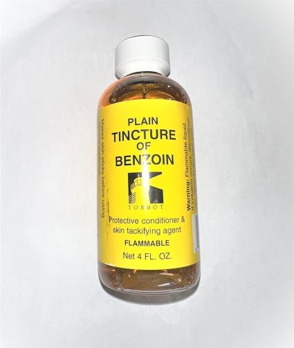 Tincture Of Benzoin w/Applicator Brush Cap, 4 oz. [Bottle ]- KatyMedSolutions