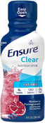 Ensure Clear Nutrition Drink Bottles - Blueberry Pomegranate - 10 oz   - KatyMedSolutions