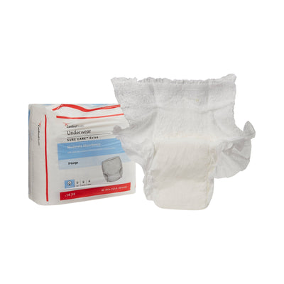 Simplicity Disposable Underwear Pull On with Tear Away Seams X-Large, 1850A, Moderate, 14 Ct - KatyMedSolutions