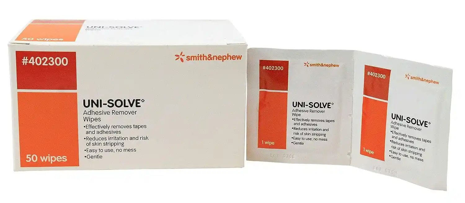 Smith & Nephew Uni-Solve Adhesive Remover Wipes