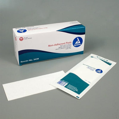 DX3438 - Sterile Non-Adherent Pad 3 x 8, 50 pads- KatyMedSolutions