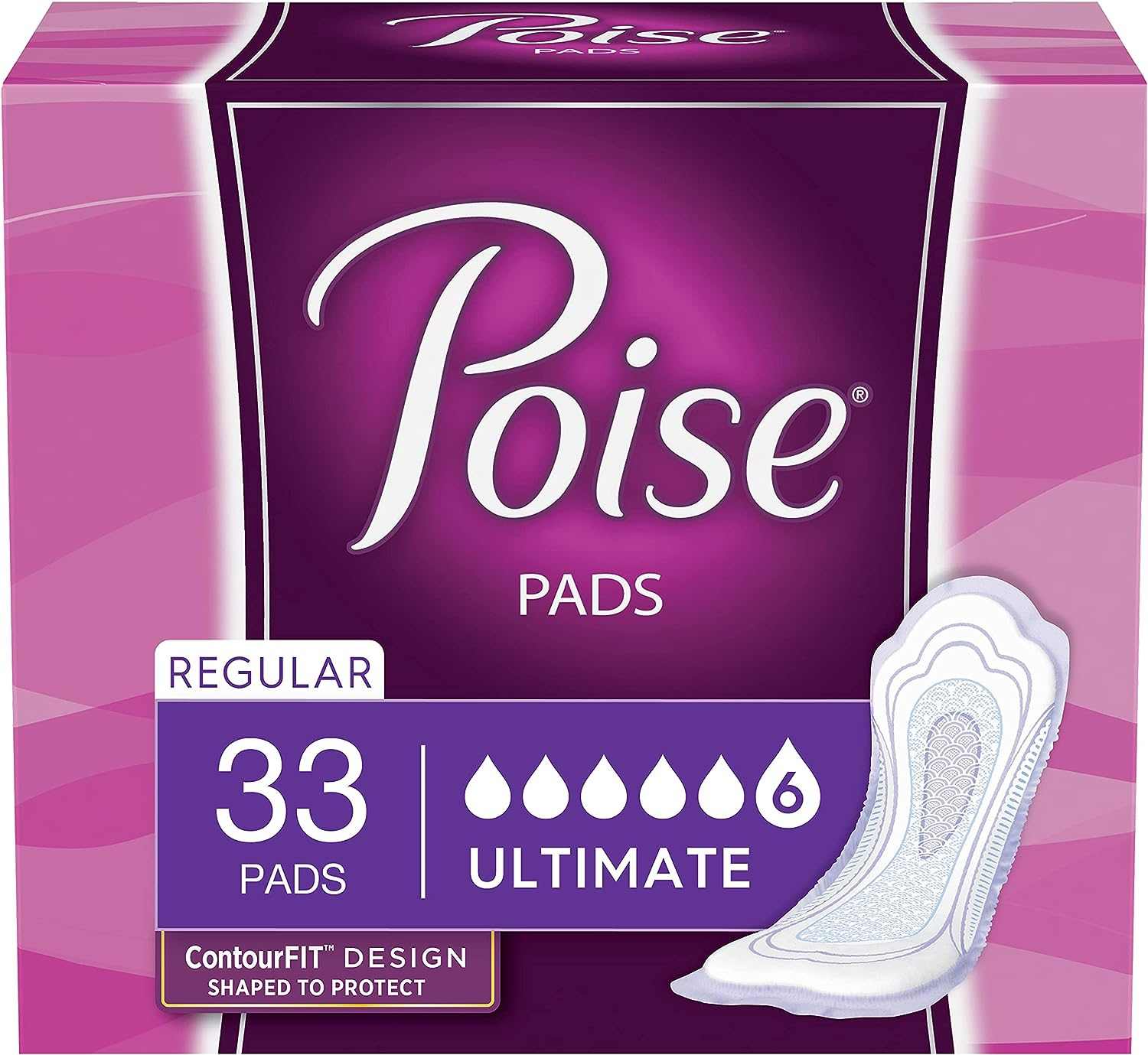 Poise Incontinence Pads