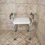 Essential Medical Supply Adjustable Molded Shower Bench with Arms