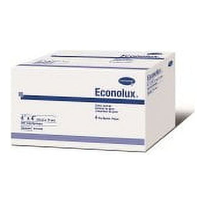 Econolux Gauze Sponge Cotton 8-Ply 4 X 4 Inch Square NonSterile, 416816 - Pack of 200- KatyMedSolutions