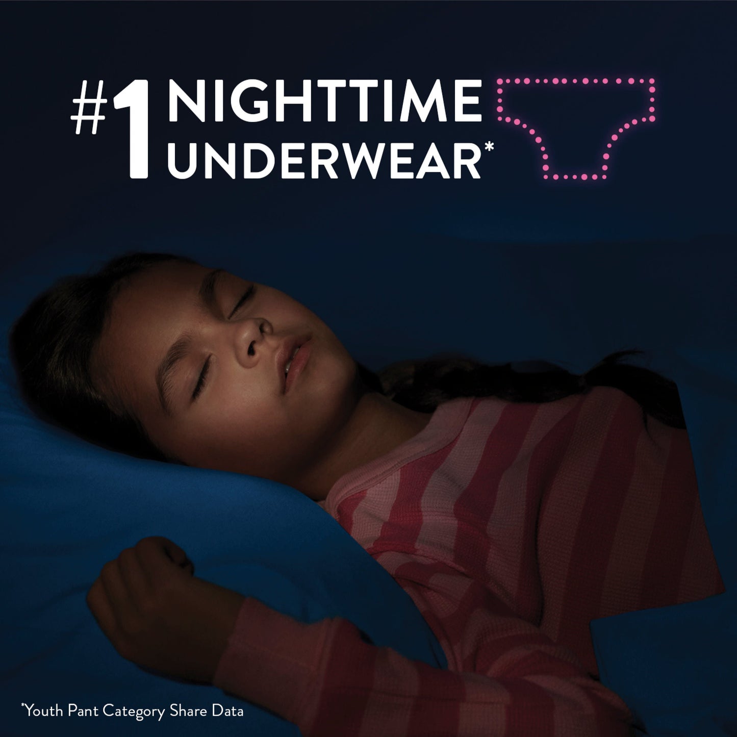 Goodnites Overnight Underwear for Girls, XL, 28 Ct (Select for More Options)