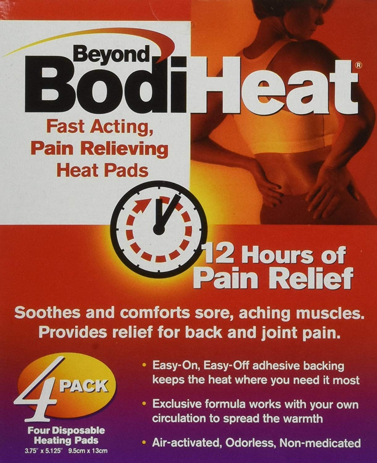 Oko74984Pk - Beyond Bodiheat Pain Relieving Heat Pad, Back - KatyMedSolutions