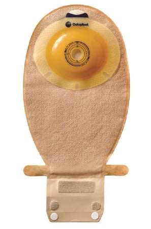 Pouch Ostomy Drain 1 Piece 1-1/8" Cn - Item Number 15634 - 10 Each / Box - 1-1/8" (28 mm), Opaque- KatyMedSolutions