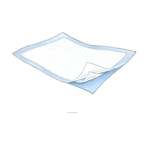 SureCare Disposable Deluxe Underpads Size: 17.5 Inches X 24 Inches #7105 - 300 ea by Covidien - KatyMedSolutions