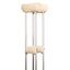 Essential Medical Supply Sheepette Crutch Covers with Hand Grip and Under Arm Pad- KatyMedSolutions