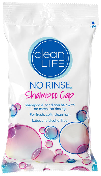 CleanLife Products No-rinse Shampoo Cap, Lightly Scented, Unisex, 1 Each- KatyMedSolutions