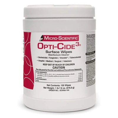 Opti-Cide3 Surface Disinfectant Cleaner Wipes