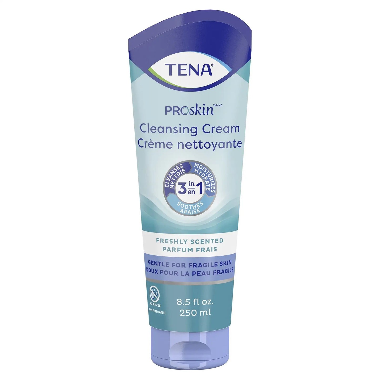 Rinse-Free Body Wash TENA ProSkin Cream 8.5 oz. Tube Mild Scent