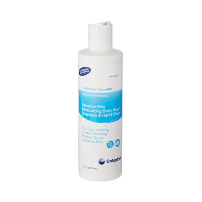 Coloplast Gentle Rain Shampoo and Body Wash 8 oz. Squeeze Bottle