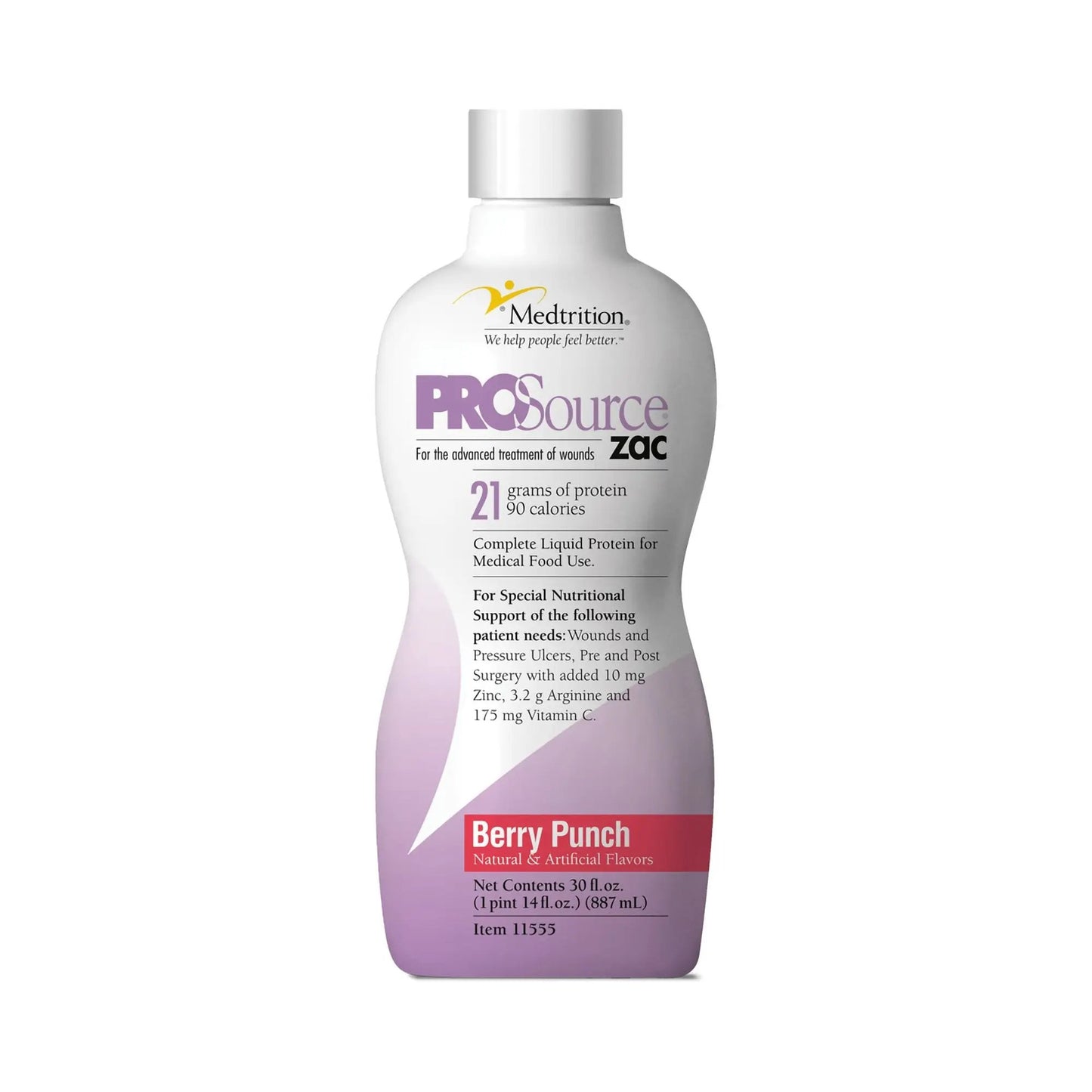 ProSource ZAC Berry Punch Protein Supplement, 32 oz. Bottle