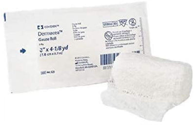 Covidien 441123 Gauze Bandage , Box, 12, Rolls, Non-Sterile, 3" X 4 Yds - KatyMedSolutions