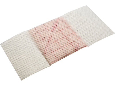 PolyMem Cloth Strip Wound Dressing Sterile Foam 2" X 4" Adhesive 2" X 1.5" Pad 20/bx 7042- KatyMedSolutions