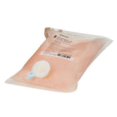 McKesson Body Wash and Shampoo, Refill Bag, Apricot Scent