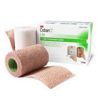 Coban Latex-Free 2-Layer Lite Compression System- KatyMedSolutions