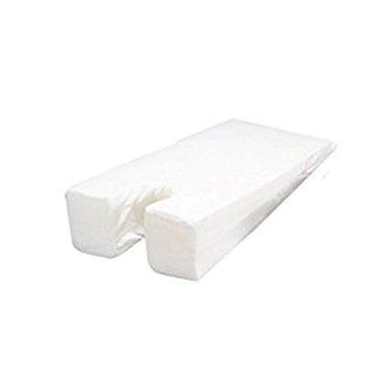 Hermell Products Face Down Wedge Cushion, White, Large 29 x 14 x 6 Inch | 1 Each