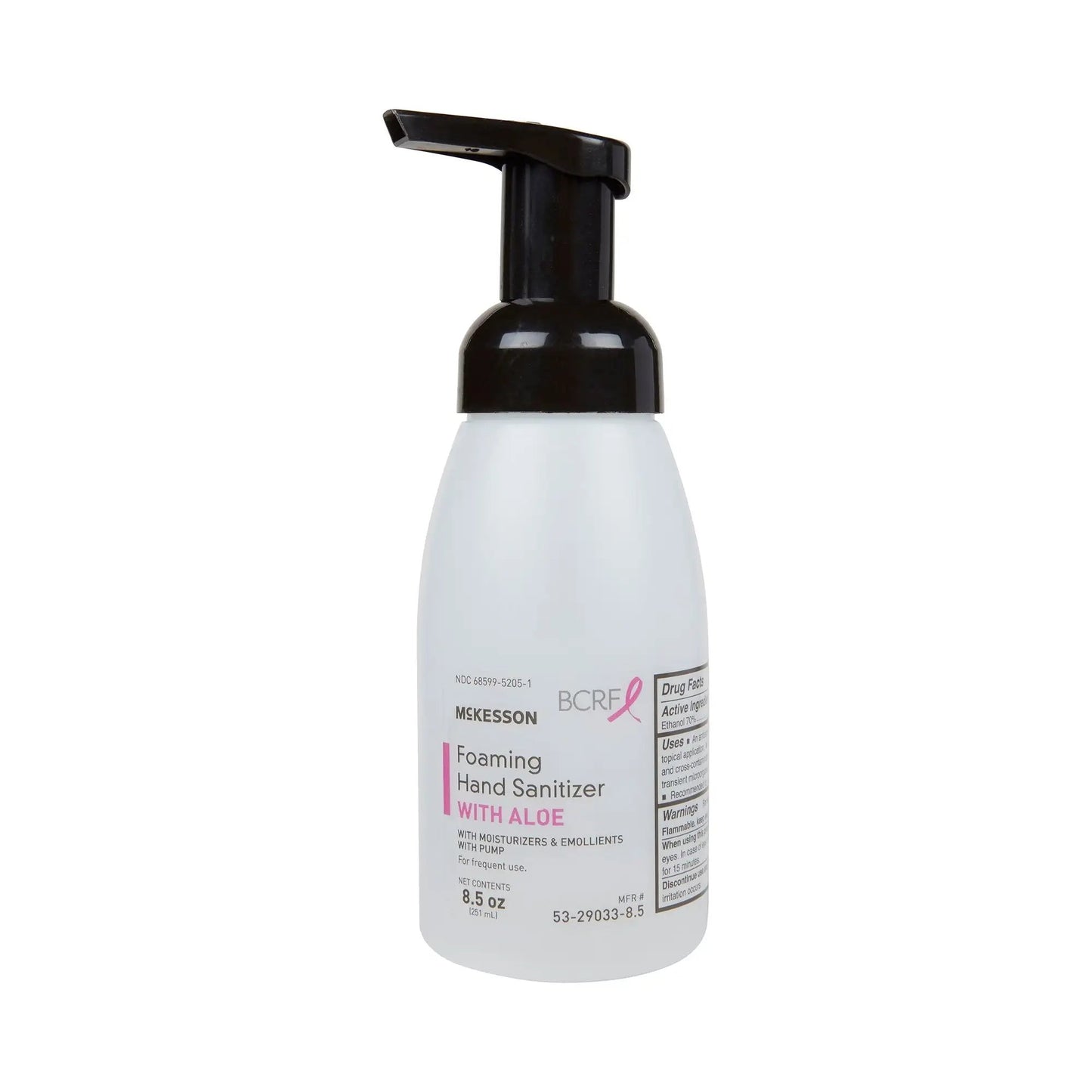 McKesson Hand Sanitizer with Aloe 8.5 oz. Ethyl Alcohol Foaming Pump Bottle